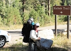 Beginning of Our North Rim Backpack - JB